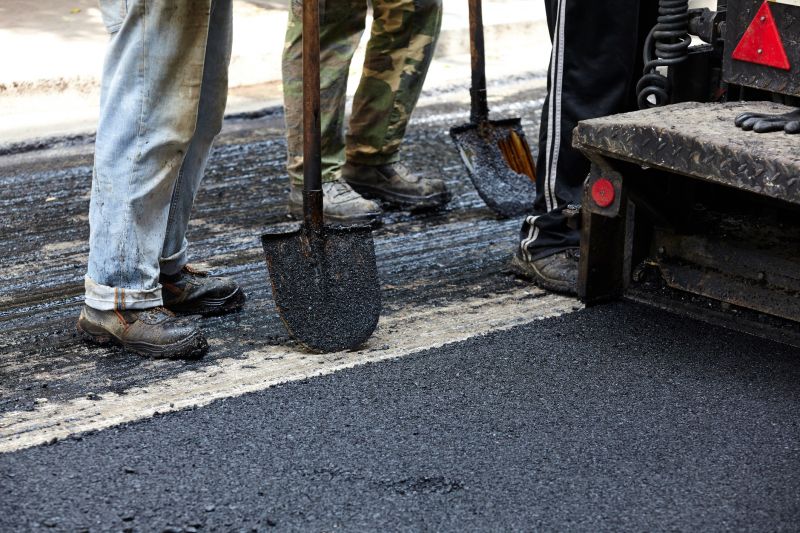 Asphalt Pad Installation