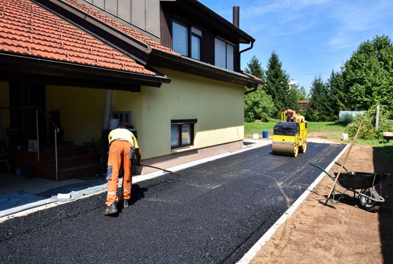 Blacktop Driveway Installation
