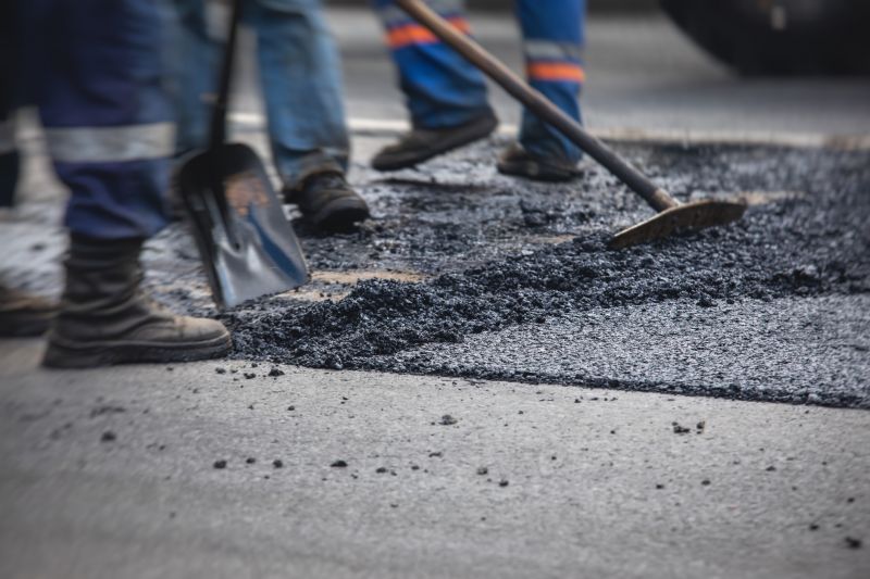 Commercial Asphalt Service detail